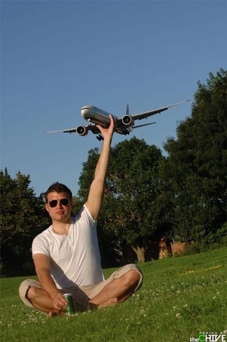Fotos hechas en el momento perfecto - La maqueta de avión más realista del mundo