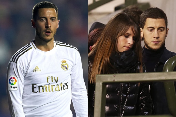 Les belles partenaires de plusieurs meilleurs footballeurs du monde entier - Natacha Van Honacker et Eden Hazard