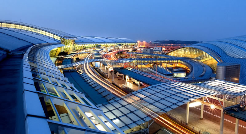Die 10 luxuriösesten Flughäfen der Welt - Incheon International Airport Seoul, Südkorea 
