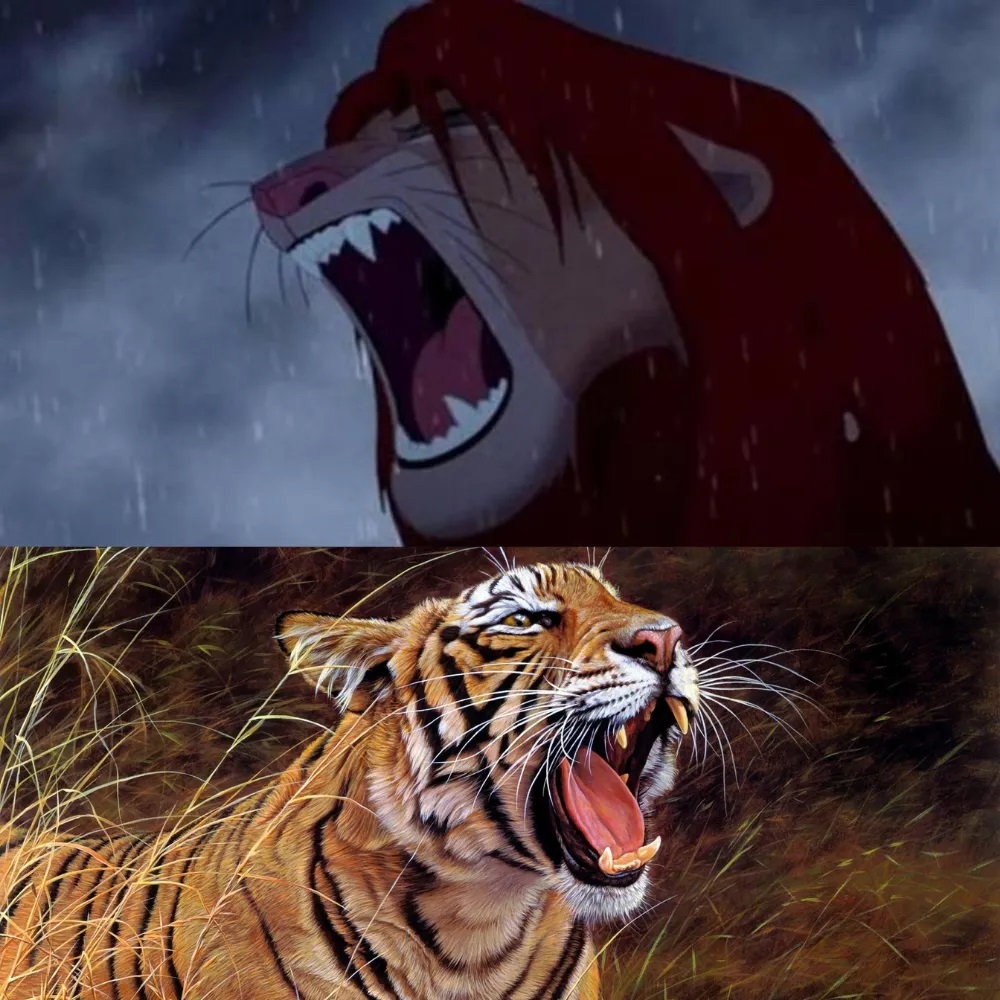 Cosas que nunca imaginaríais sobre vuestras películas Disney favoritas - El cuestionable rugido de Simba