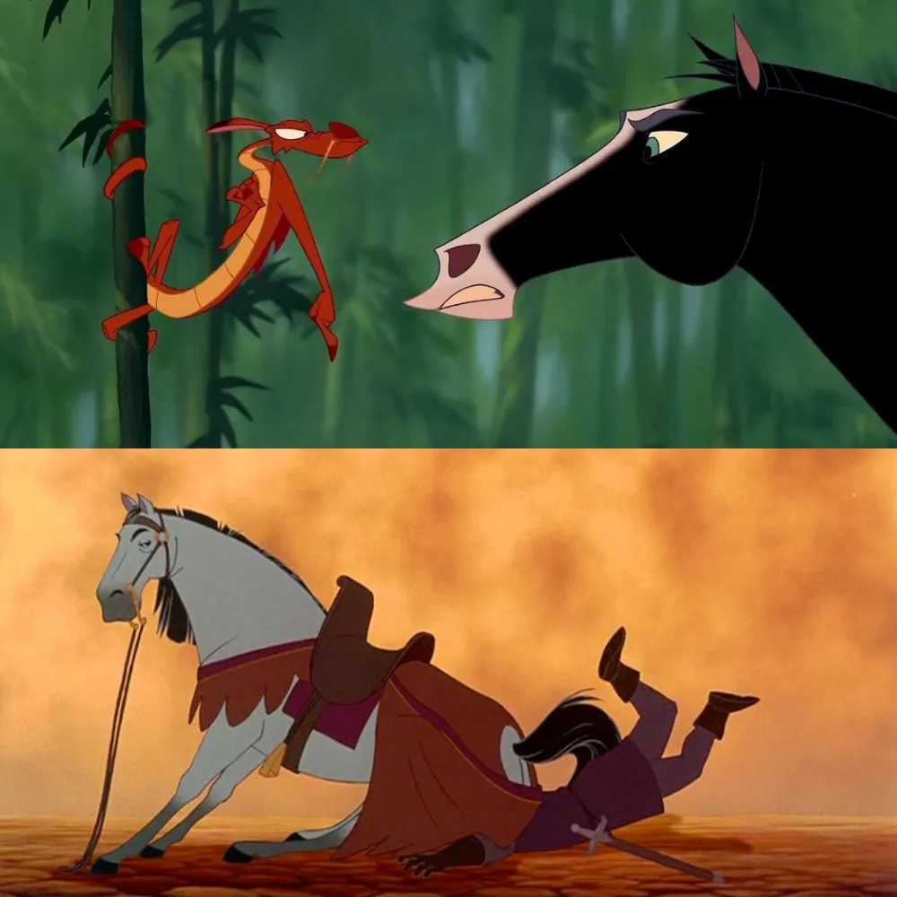 Cosas que nunca imaginaríais sobre vuestras películas Disney favoritas - Caballos salvajes