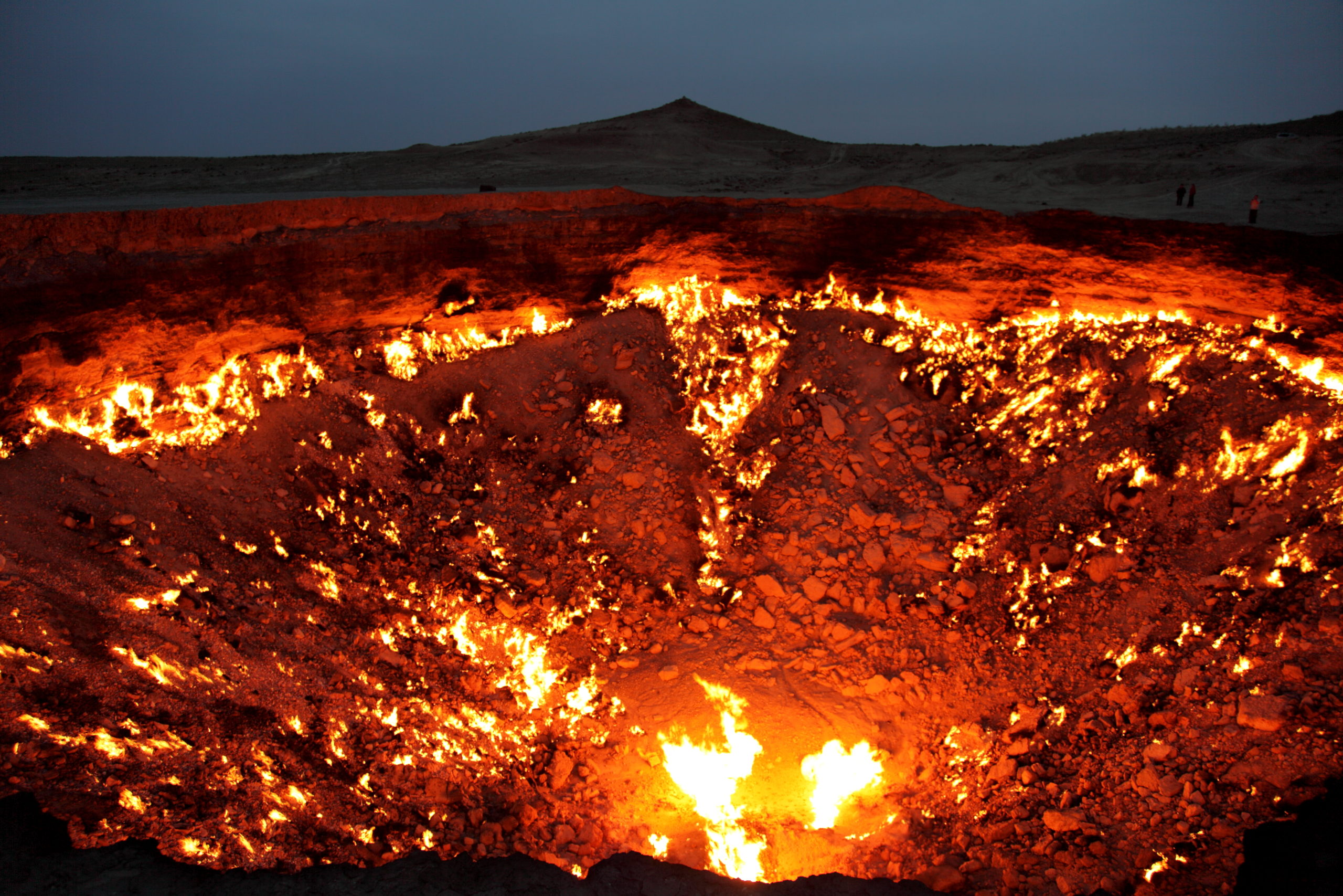 Weird Landmarks You'll Want to Visit - The Door to Hell, Turkmenistan