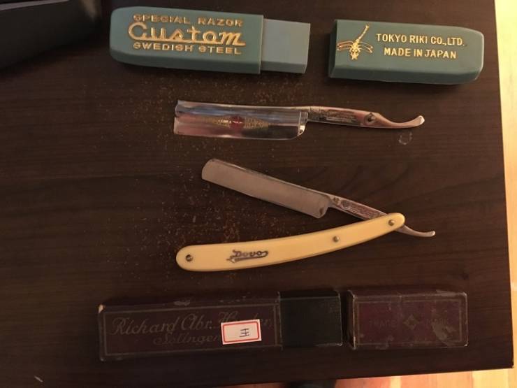 Wahre Schätze, die vielleicht auch bei dir zu Hause verborgen sind - Frisörmesser