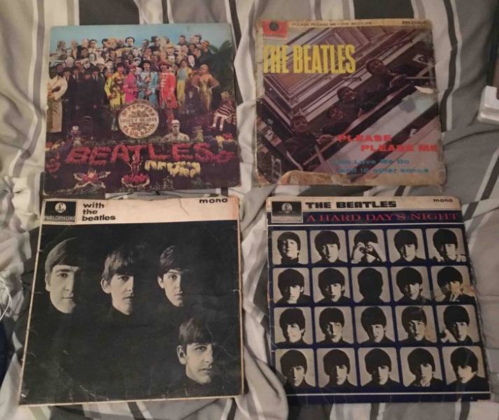 Wahre Schätze, die vielleicht auch bei dir zu Hause verborgen sind - Schallplatten der Beatles