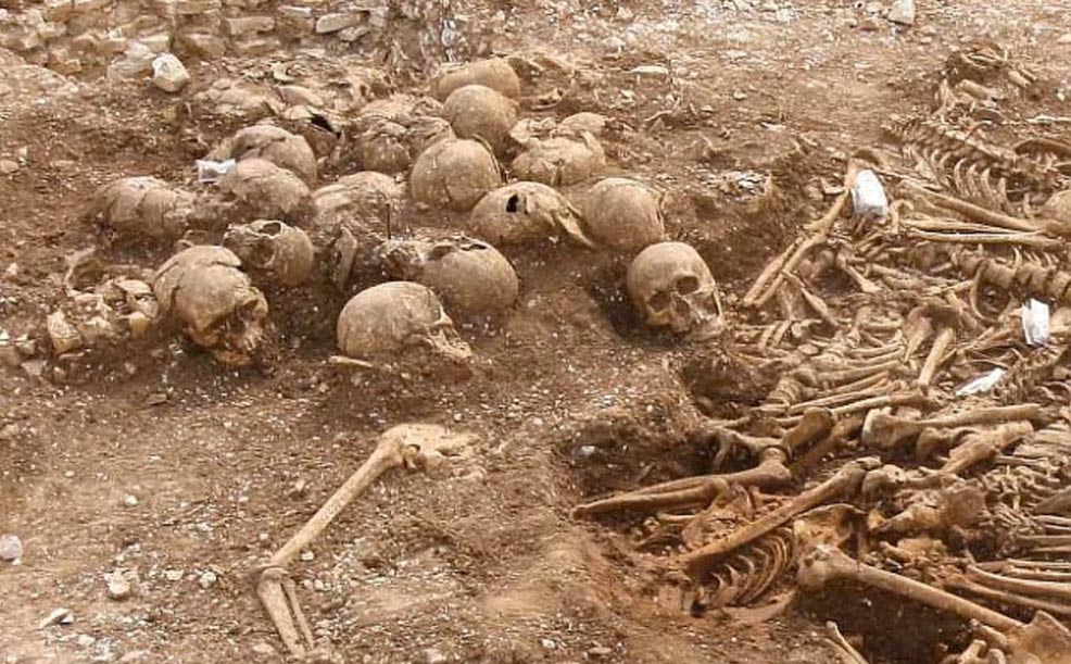 10 découvertes archéologiques qui ont changé l'histoire - Vikings décapités de Dorset