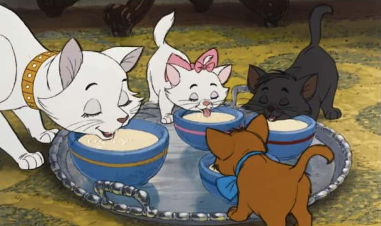12 hechos científicos perfectamente plasmados en películas de Disney - Los felinos en Los Aristogatos siguen todas las reglas genéticas para el color del pelaje