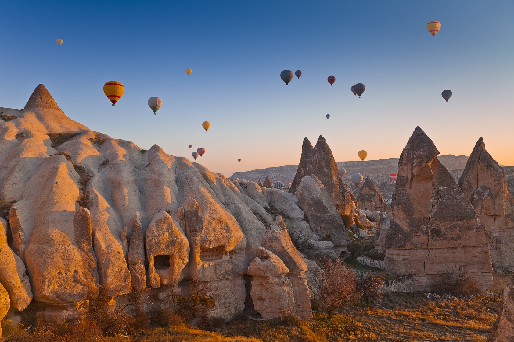 Die schönsten Naturschauplätze der Welt - Kappadokien in der Türkei