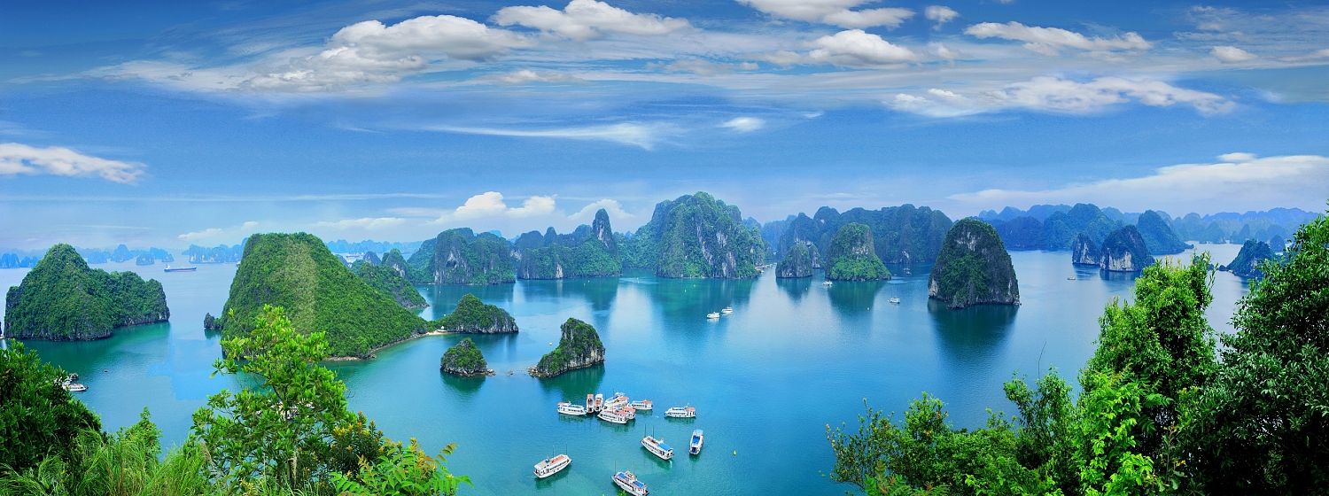 Die schönsten Naturschauplätze der Welt - Die Halong-Bucht in Vietnam