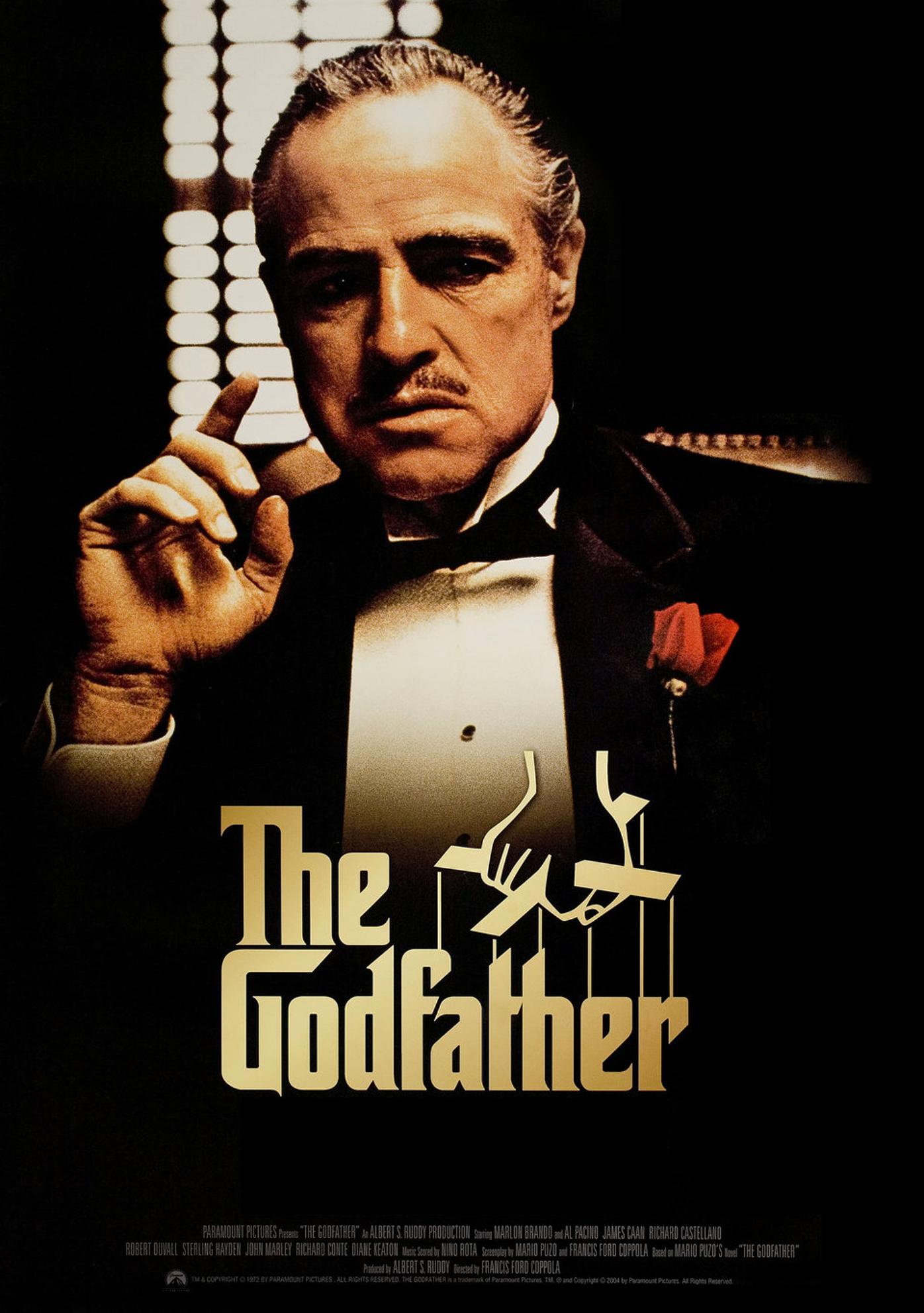 The Best Movies of All Time according to IMDB - The Godfather - 1972