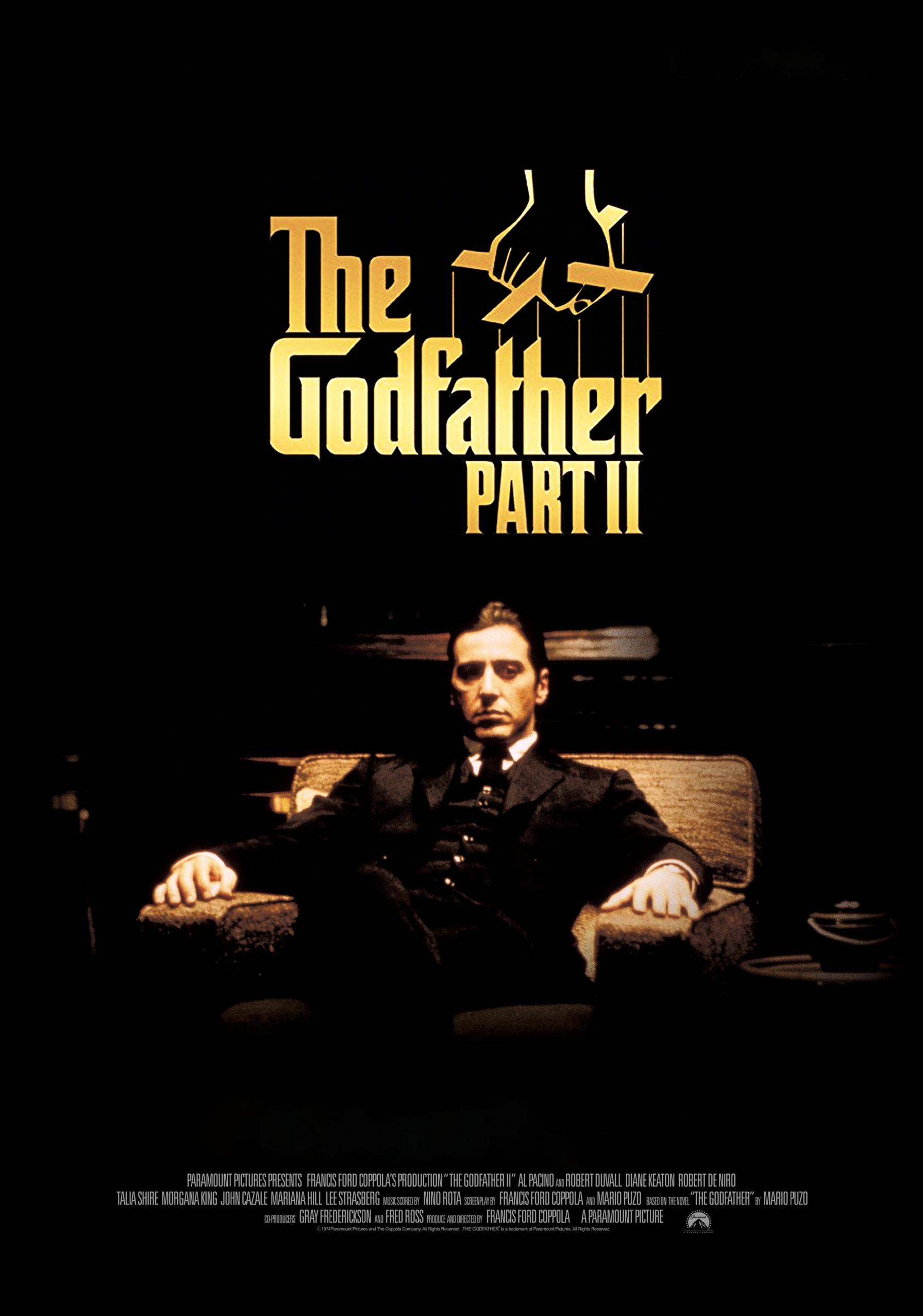 The Best Movies of All Time according to IMDB - The Godfather Part II - 1974