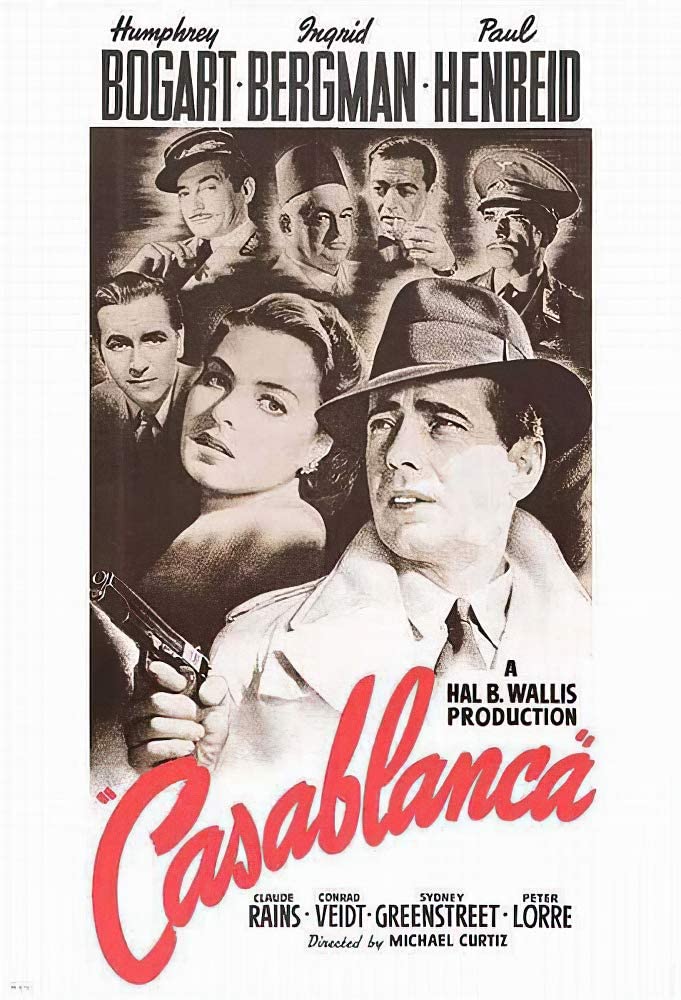 Die besten Filme aller Zeiten laut der IMDb - Casablanca - 1942