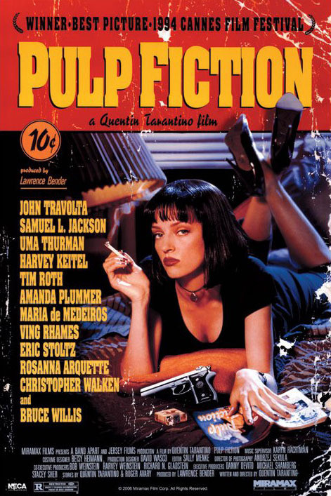 The Best Movies of All Time according to IMDB - Pulp Fiction - 1994
